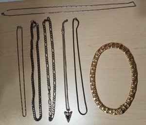 7 Thick Necklaces