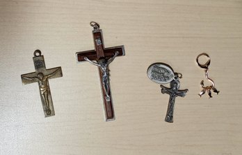 3 Crosses And A Charm With Hook And Fish
