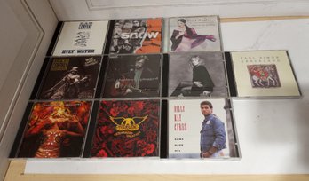 10 Music CD's, See Pics For Contents Of Lot