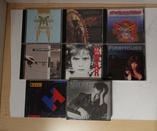 8 Music CD's, See Pics For Contents Of Lot