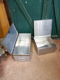2 Metal Boxes