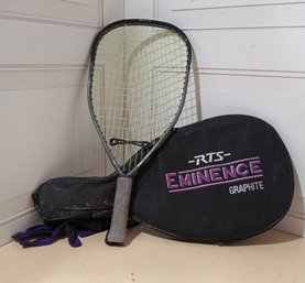 Tennis Racket And Carrying Bag