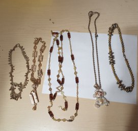 Collection Of Necklaces.
