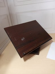 Wooden Book Display Stand