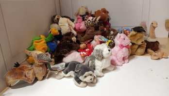 50 Ty Beanie Babies Or Similar Stuffed Toys