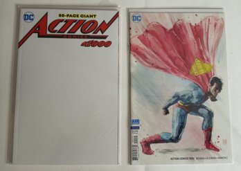 2 DC Comics, Action Comics Issues 1000 And 1002