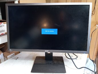 ACER Brand 28' Monitor With Built In Swiveling Stand