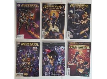 Asgardians Of The Galaxy, # 1 Variant Edition, # 2, 3, 4 Infinity Wars Tie In, # 5 Stan Lee, #6