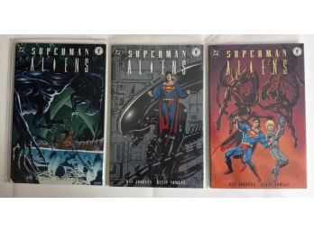 DC & Darkhorse Comics, Superman Aliens, Books I, II, III
