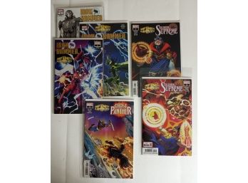 Marvel Comics, Infinity Warps: Iron Hammer #1 (VE), #1 (VE B&W), #2, Soldier Supreme #1, #2, Ghost Panther 2