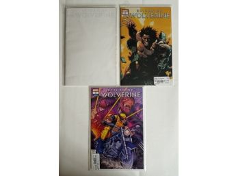 3 Marvel Comics, Return Of Wolverine, Issues #1 (2 Variant Editions), Issue #2 (variant Edition)