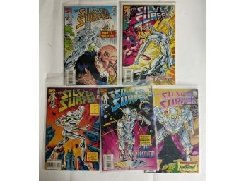 5 Marvel Comics, The Silver Surfer, #101-105