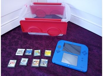 Nintendo 2DS And 8 Games