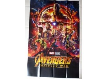 Infinity War Movie Poster (folded)