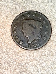 1826 Coronet Large Penny