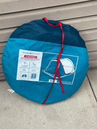 Decathlon Quechua 2 Second Pop Up Camping Tent For 3 People Water Resistant New