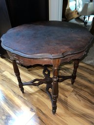 Mahogany Wooden Lamp Table