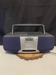 Sony Cd/Cassette/am Fm Radio
