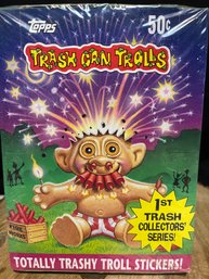 1992 Topps Trash Can Trolls 1st Series Unopened Box
