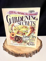 Gardening Secrets Hardback Book