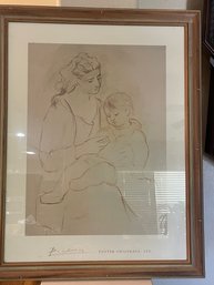Picasso Mother And Child Print