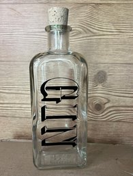 Vintage TCW Co. Gin Bottle/Decanter With Cork