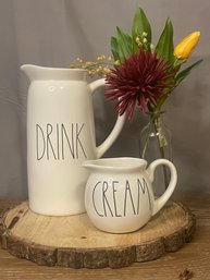 Drink And Cream Pitcher