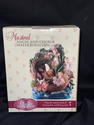 Classical Treasures Musical Angel And Cherub Water Fountain