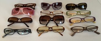 Vintage Lot Designer Eyewear Eyeglasses Sunglasses - Ralph Lauren, Giorgio Armani, Versace & More