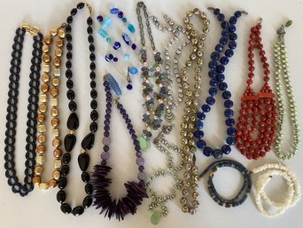 Vintage Costume Designer Jewelry LOT Necklaces