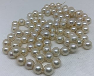 Vintage Loose Genuine Pearls For Stringing A Beaded Necklace