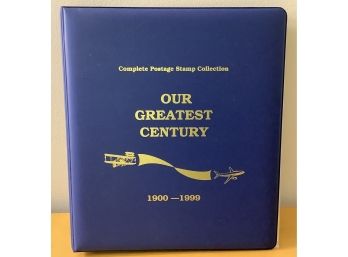 U.S. Postage Stamp Collection: Our Greatest Decade 1900-1999 Historical Events & Inventions