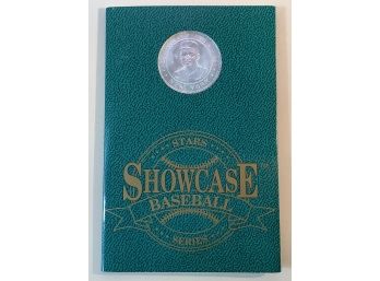 .999 Pure Silver Coin - 1992 Stars Showcase Series Baseball Commemorative Medallion - Whitey Ford, NY Yankees