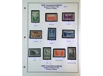U.S. Postage Stamp Set: 10 National Parks Issue 1935 Commemoratives #2
