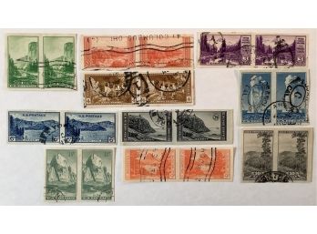 U.S. Postage Stamp Set: 10 National Parks 1935 Commemoratives #1