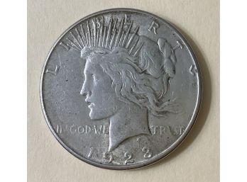 1923-S Peace Dollar $1 Silver U.S. Coin