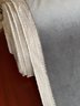 Donghia Designer Upholstery Fabric 7.75 Yards Luxurious Slate Gray Velvet Retails At $385/Yard
