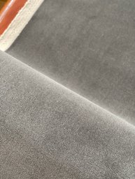 Donghia 10 Yards Furniture Slate Gray Velvet Upholstery Fabric $385/yD