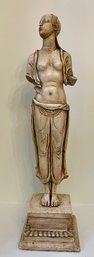 Tall Anique Aphrodite Sculpture Almost Three Feet Tall