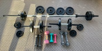 Home Gym Free Weights Dumbells