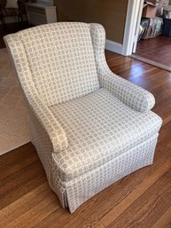 Magnificent Sherrill Furniture Mr. & Mrs. Howard Upholstered Living Room Club Chair