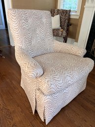 Stellar Sherrill Furniture Upholstered Chair In Zebra Print Mint Condition