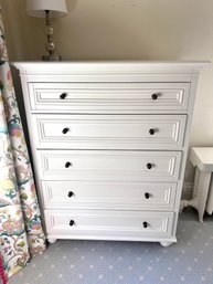 Pottery Barn Five Drawer Bedroom Dresser Chest Of Drawers