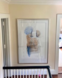 Extra Large Original Abstract Artwork Signed Mary Calli With COA 62' Tall