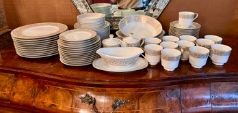 Immense Empress China Porcelain Dinnerware Set