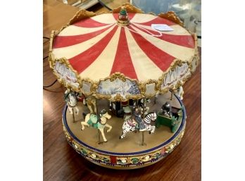 Ultra Rare Antique Original Merry-Go-Round Carousel Music Box