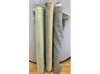 Three Bolts Of Designer Fabric For Upholstery Donghia, Kravet And Herman Miller Over 30 Yards