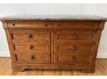 GRANITE TOP DRESSER CHEST OF DRAWERS MINT CONDITION - Delivery Available