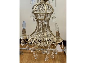 ELEGANT NEOCLASSICAL CRYSTAL CHANDELIER  - Delivery Available