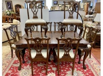 FABULOUS CARVED HOOKER SEVEN SEAS 11 PIECE DINING ROOM SET - Delivery Available